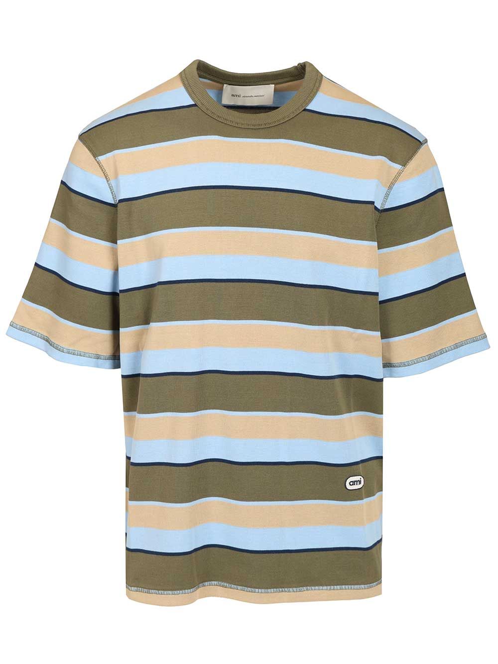 Ami Crew Neck T-Shirt - Multicolor | a317b8f823e7edbffb58d33f6fd5c58122a30c6a