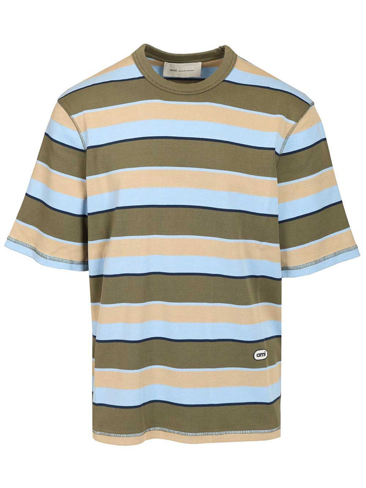 Ami Crew Neck T-Shirt - Multicolor | a317b8f823e7edbffb58d33f6fd5c58122a30c6a