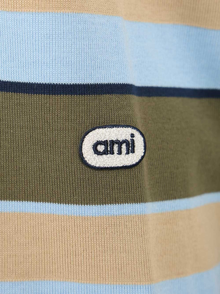 Ami Crew Neck T-Shirt - Multicolor | 311ca2b6eddf9366dd10af3a8429d50a3f23992d