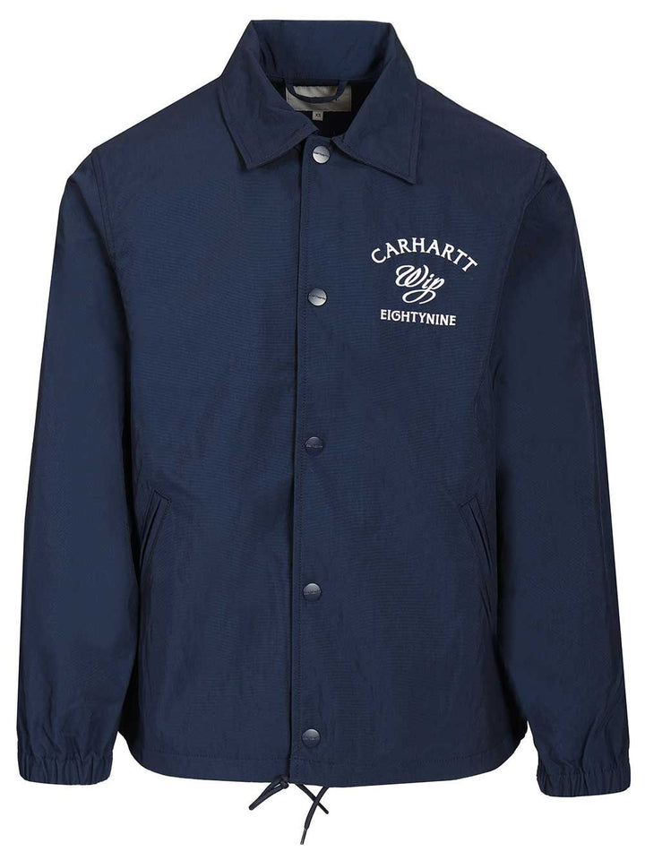 Carhartt Wip Eightynine Coach Jacket Jackets - Blue | c033e87370ef152605d72eb0906e75729084bf25