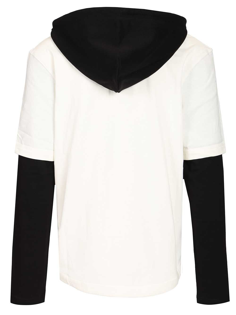 Jacquemus Letro Long-Sleeved T-Shirt Jackets - White | 5cc5a5b9da67935f58e869ac64660b8a55a83f16