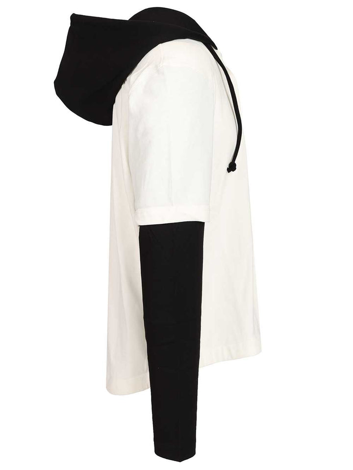 Jacquemus Letro Long-Sleeved T-Shirt Jackets - White | a9cef21bd50d410fc622158133ea8646129caa63