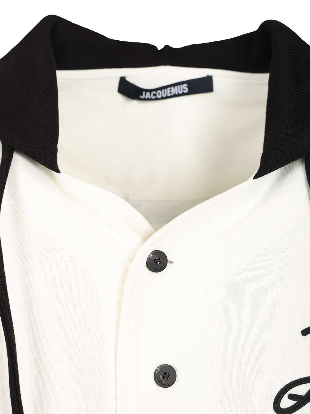 Jacquemus Letro Long-Sleeved T-Shirt Jackets - White | 40a0e2f147a73ea3082467bd09b5344d31a786ac