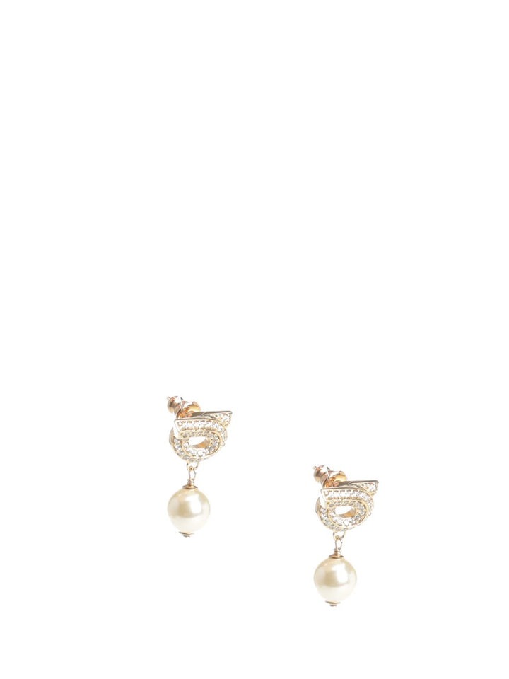 Ferragamo Gancini Earrings Jewelry - Gold | 7a19067863b43a8e36f31948ce7c58cb5957f950