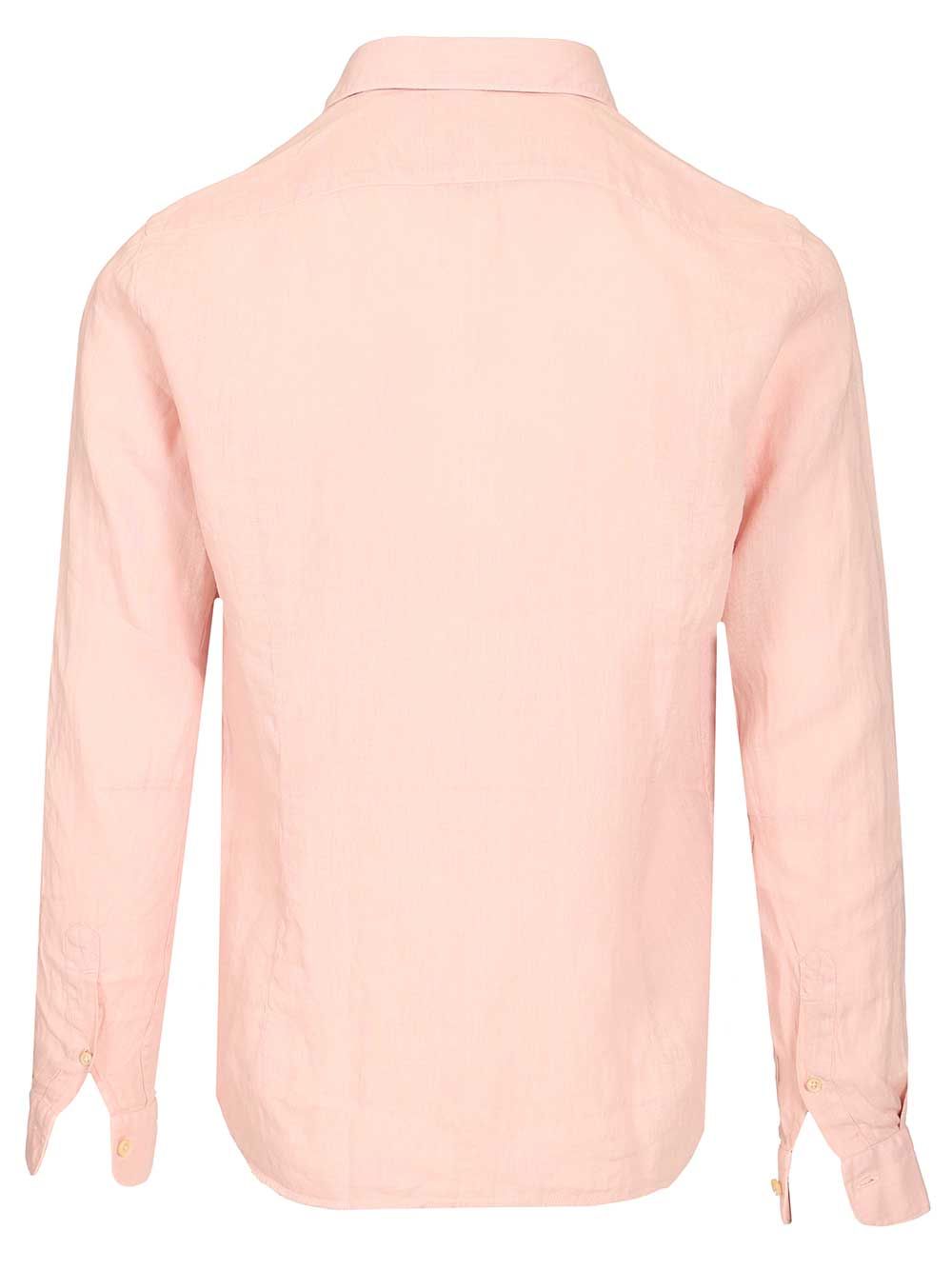 Al Duca D'Aosta Linen Shirt Shirts - Rose | eb898becc8810c79f151b43a5c9f91282a2e59ff