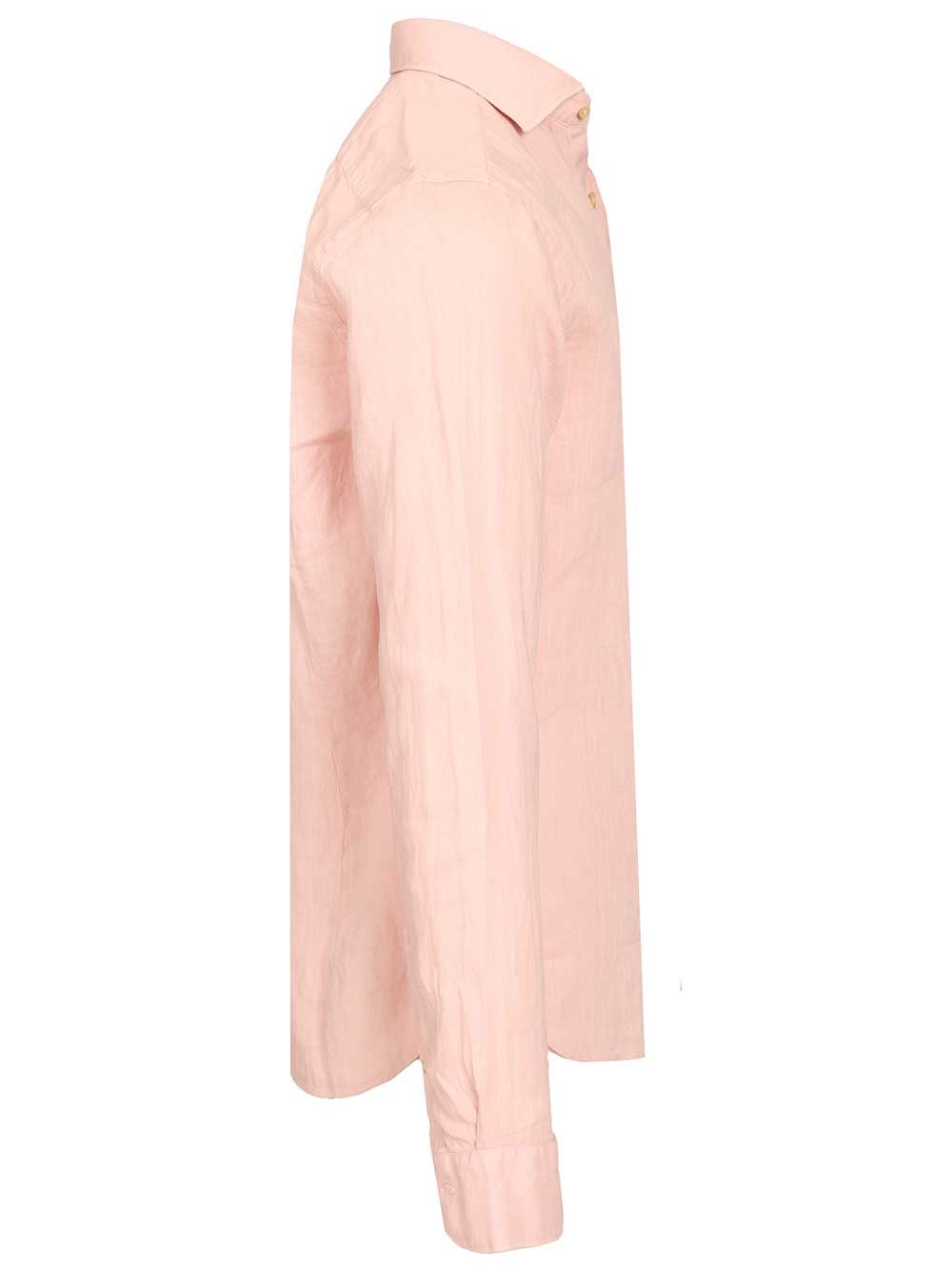 Al Duca D'Aosta Linen Shirt Shirts - Rose | 265b23d9e875c0f9c605f3ed7b137cc38d90de66