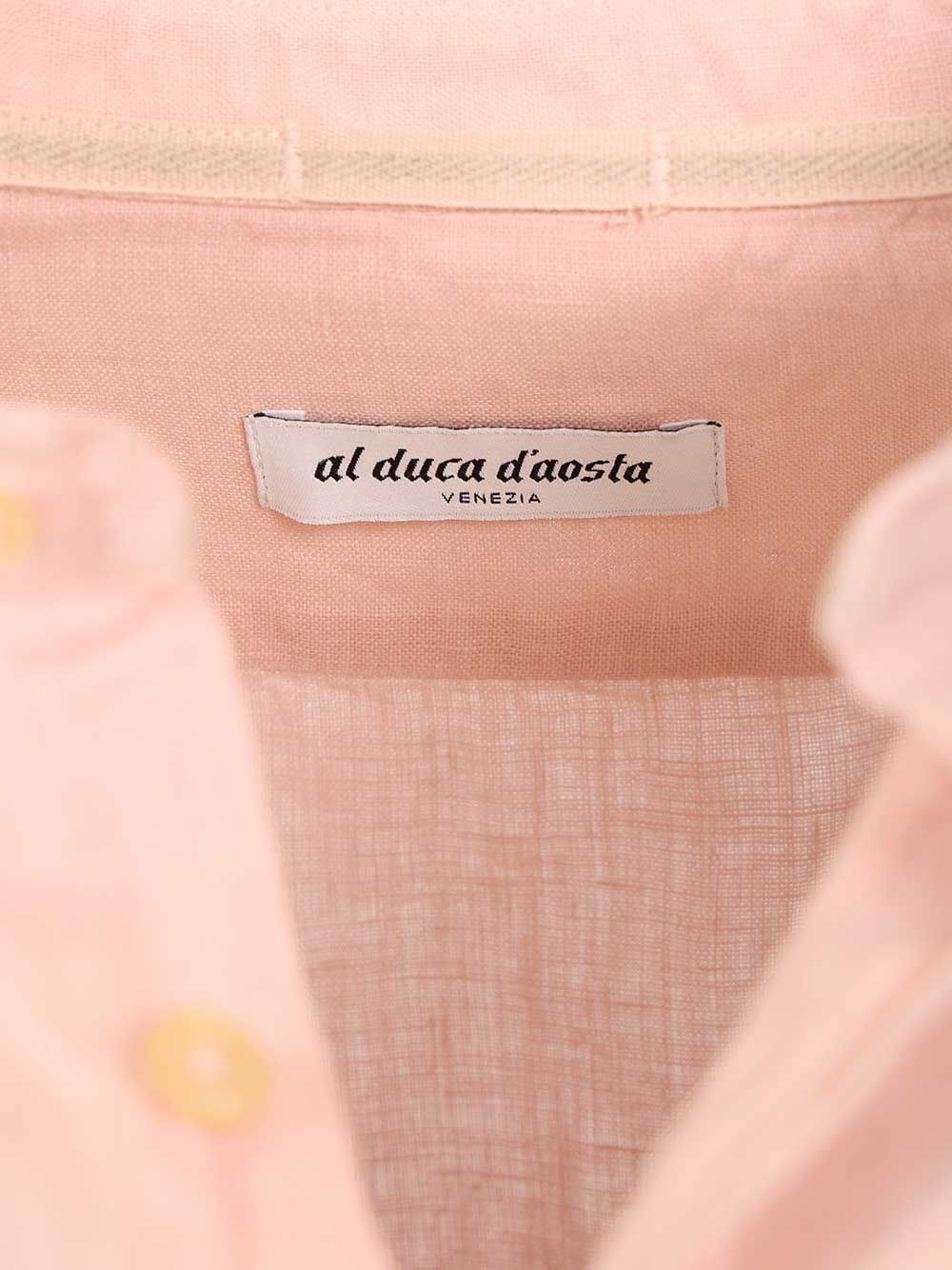Al Duca D'Aosta Linen Shirt Shirts - Rose | 10a8ea9845279c9b27804b97c05d77ceeb00544a