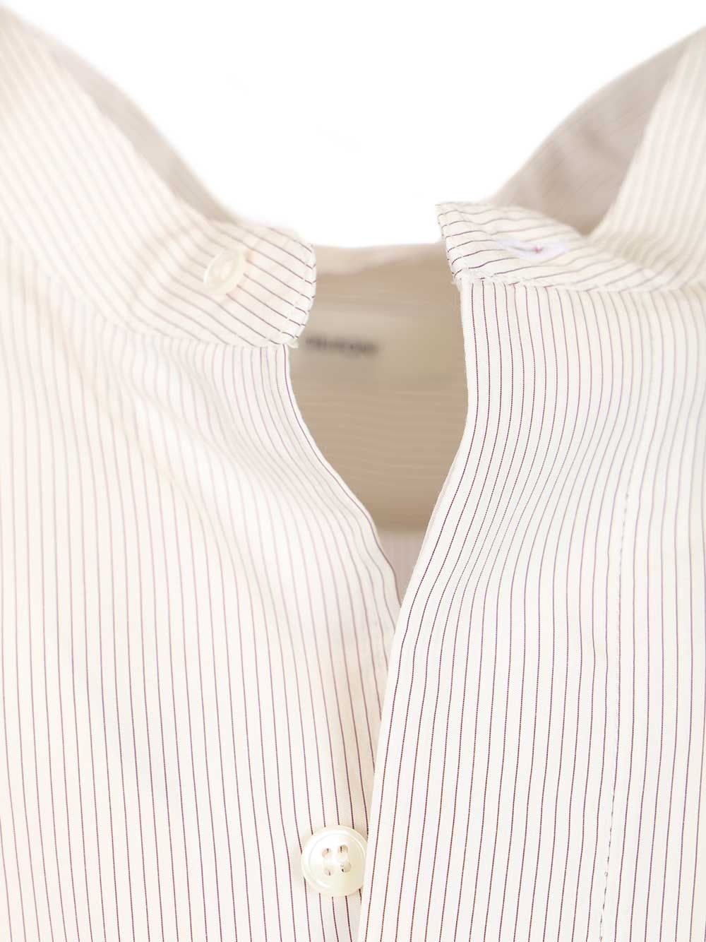 Grifoni Striped Shirt Shirts - White | 20235192ff9e633f71cd666a8c840a1a19963892
