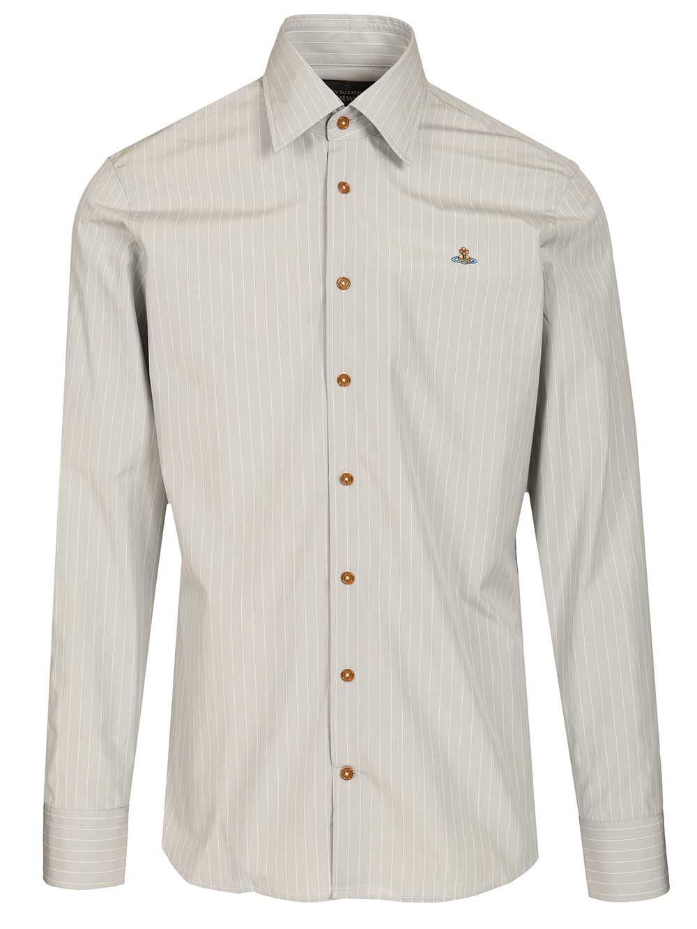 Vivienne Westwood Ghost Shirt Shirts - Grey | 11eb7ef8f65375eca5e6307a9d81a854ca59ecc5
