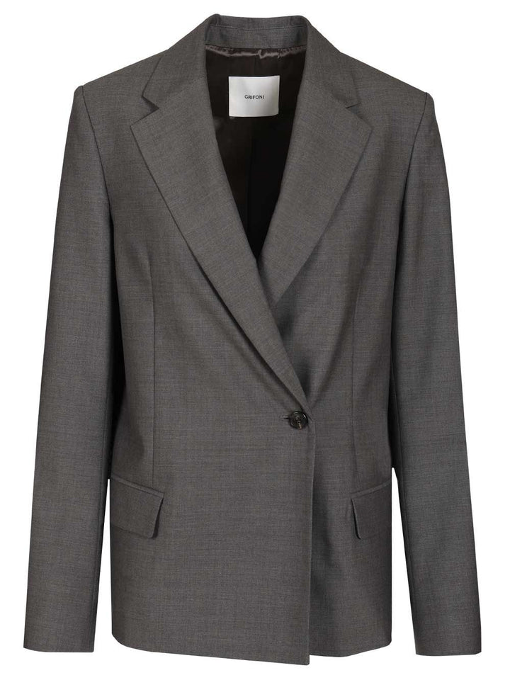 Grifoni Blazer Jackets - Grey | c0e95417aa2c2a4b4fb5fc4d1ac4196f5d388d63
