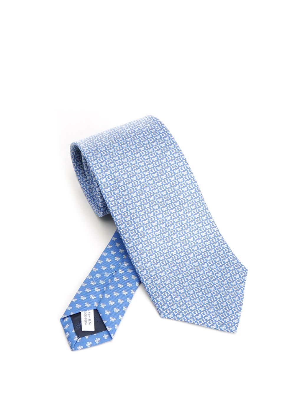 Ferragamo Silk Tie Ties And Bow Ties - Light blue | e79a685af217c92c93a89ff27a5936c0e7c6aa7e