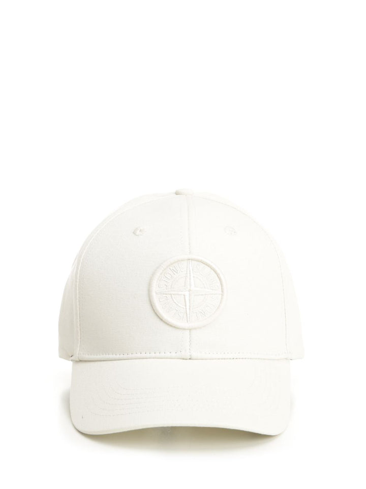 Stone Island Baseball Cap Polo shirt - White | 23f9fede7f0d1f2d12a41c3665f35f87f0cba817