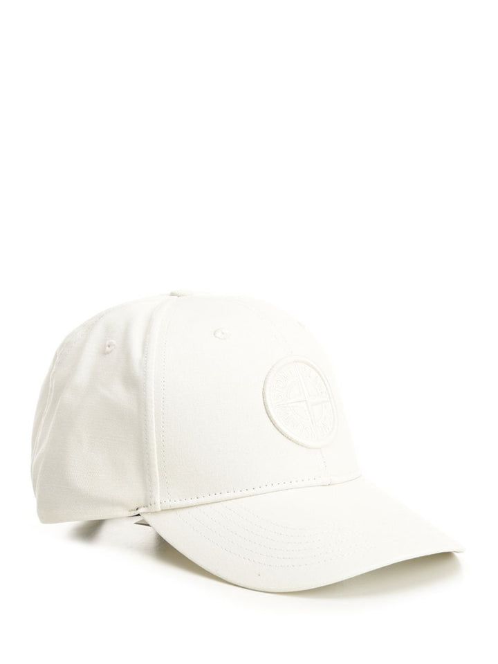 Stone Island Baseball Cap Polo shirt - White | 66183c78f4b0bd8cfbb91fa44ba0f5f625f49981