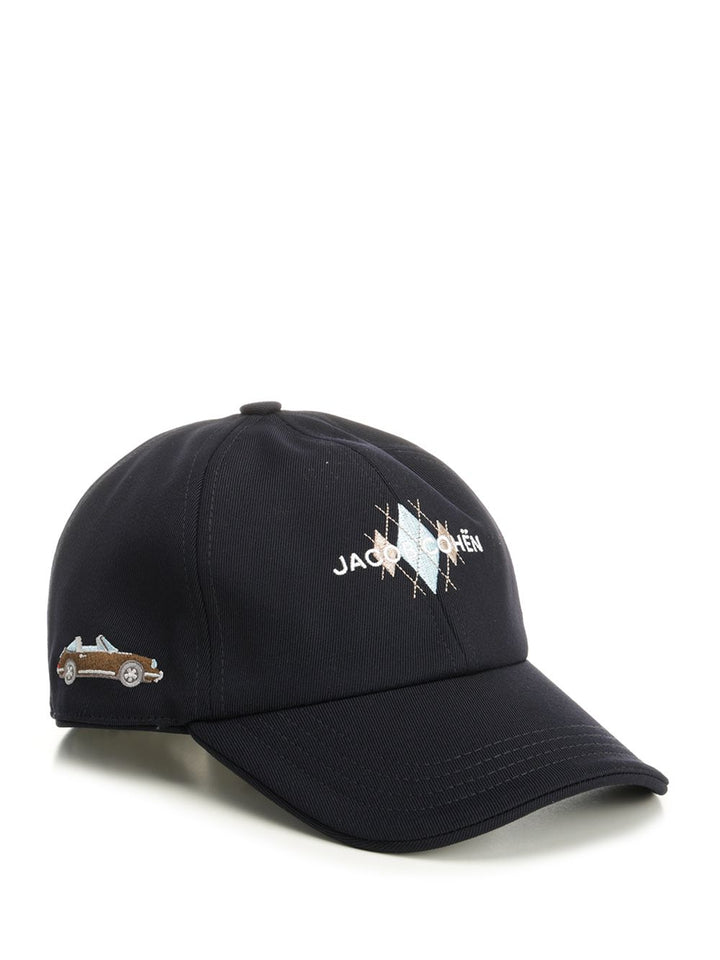 Jacob Cohen Baseball Cap Hats - Black | 0c6e6becb757ab751777420fe58c857c99916f41