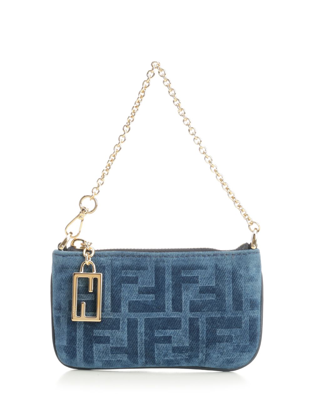Fendi Baguette Small leather goods - Blue | 02793dca229d7cc8dfd33ed2b27876d504cb3231