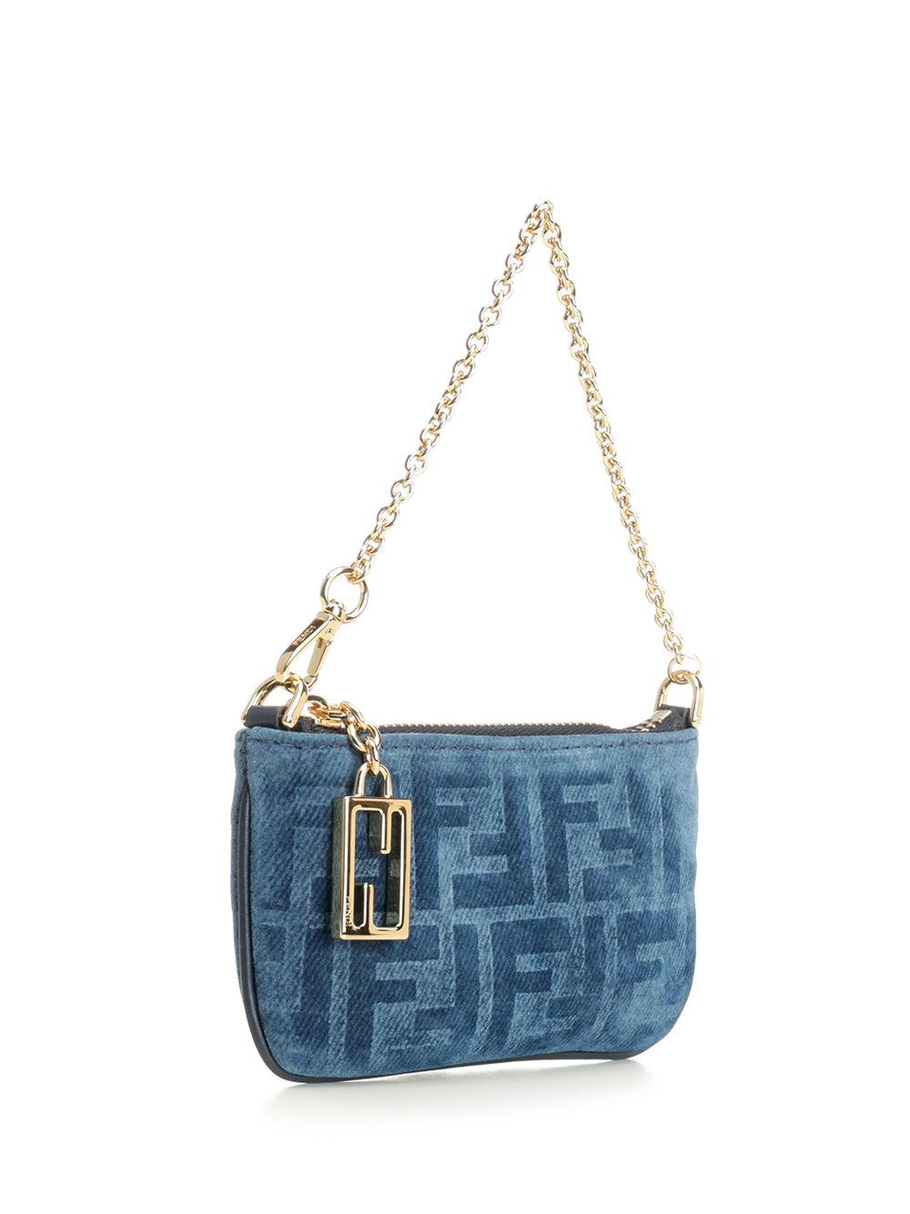 Fendi Baguette Small leather goods - Blue | a5e16f0043a97d84ced54d25d318b43bb58977fc