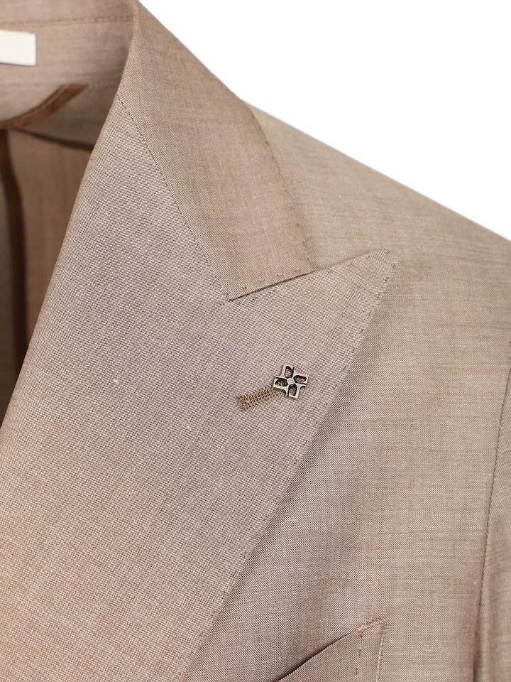 Tagliatore Montecarlo Double-Breasted Suit Dresses - Beige | b4c2862f8955c13e2950e896529a648667357e32
