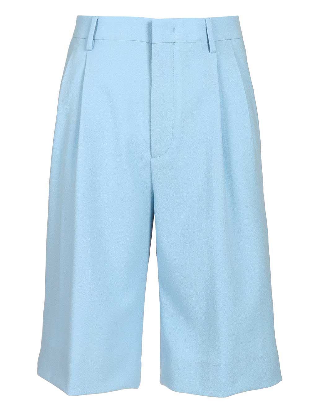 Tagliatore Bermuda Shorts Trousers - Light blue | 83340208a411fa1328755b201711c8304116e638