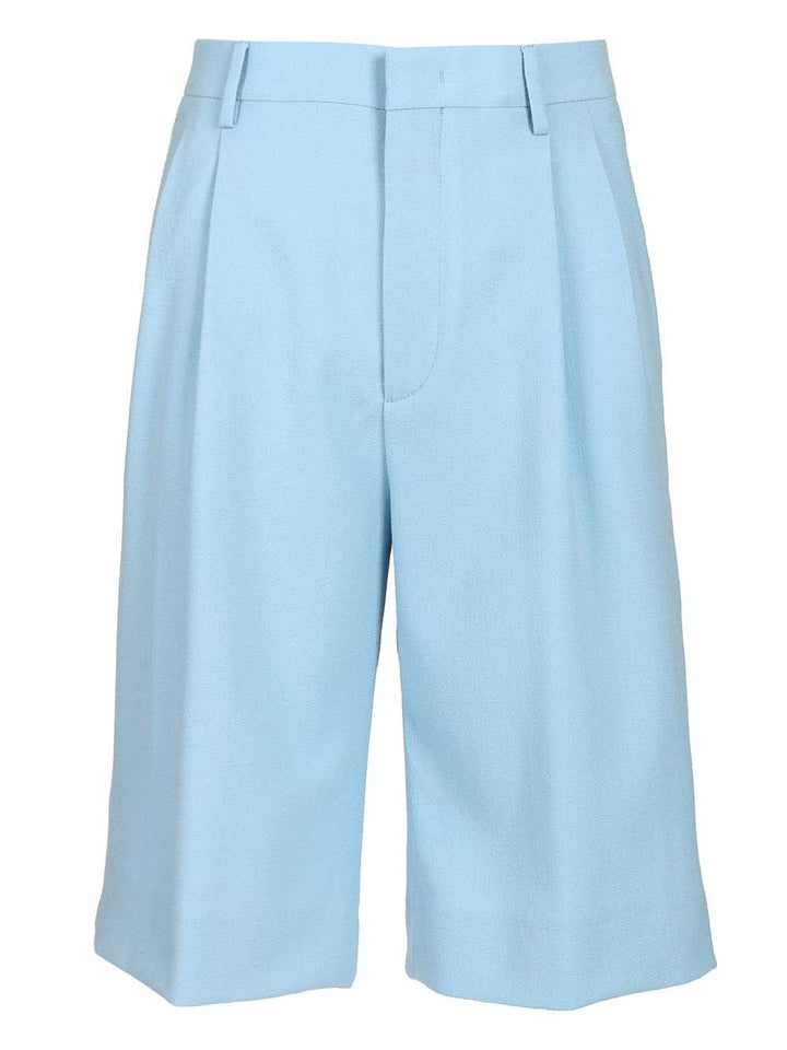 Tagliatore Bermuda Shorts Trousers - Light blue | 83340208a411fa1328755b201711c8304116e638