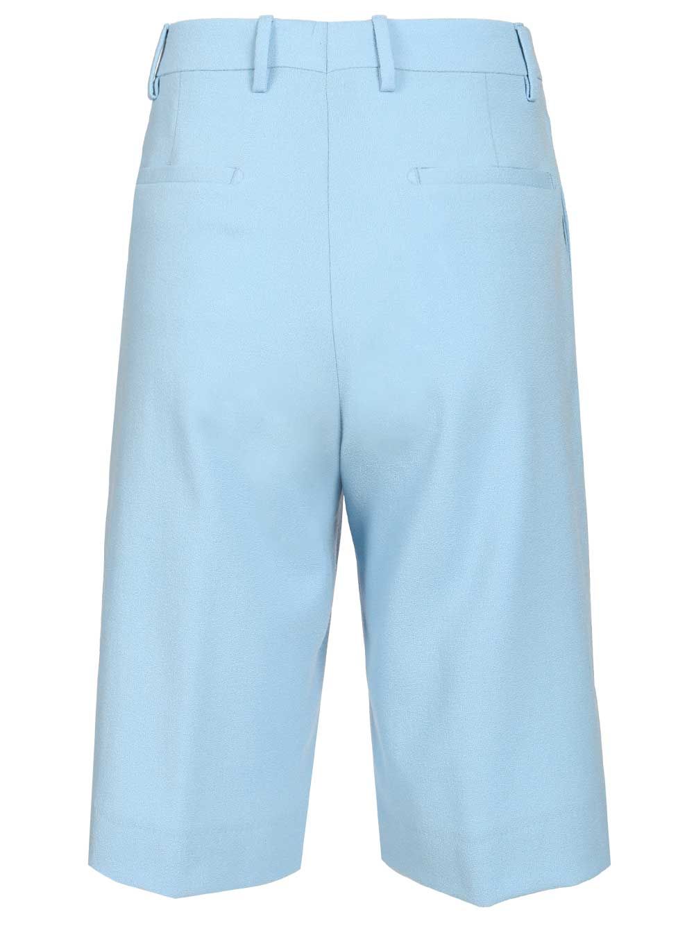 Tagliatore Bermuda Shorts Trousers - Light blue | da296b7c0f27df4c01f9c62eddb456b013f4d30f