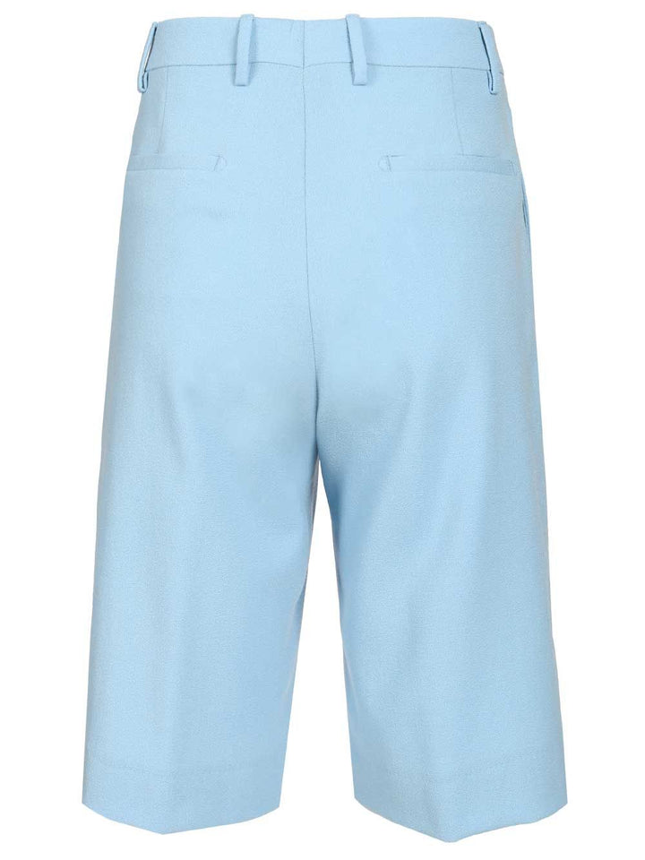 Tagliatore Bermuda Shorts Trousers - Light blue | da296b7c0f27df4c01f9c62eddb456b013f4d30f