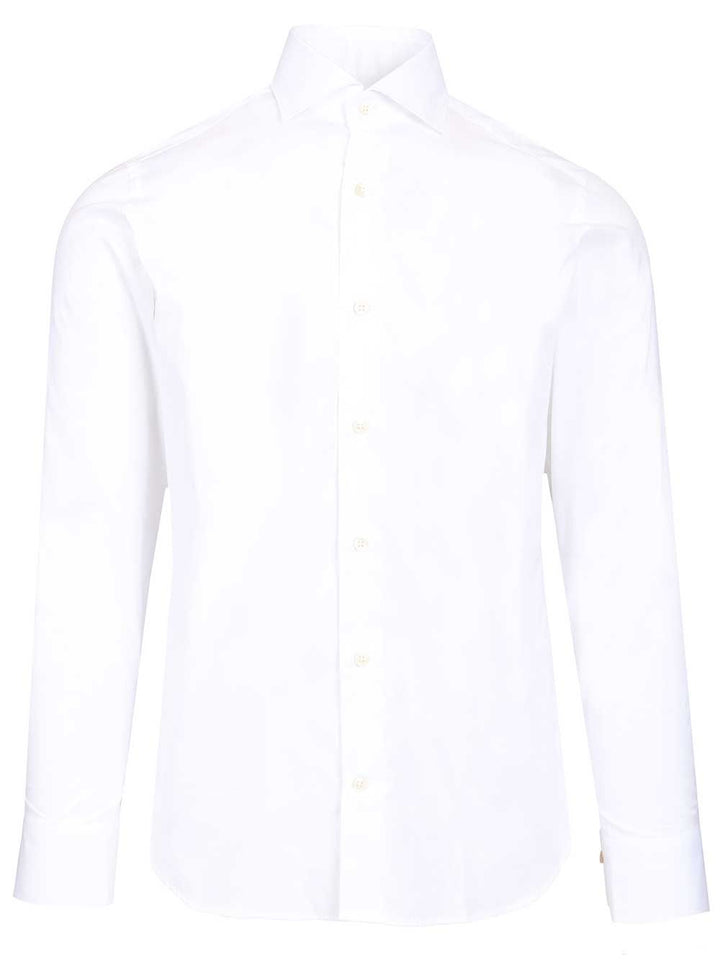 Al Duca D'Aosta Camicia 100 Cotone Shirts - White | 0db31b1546dd3ffefc270f5c8c3a29a6e6a43604