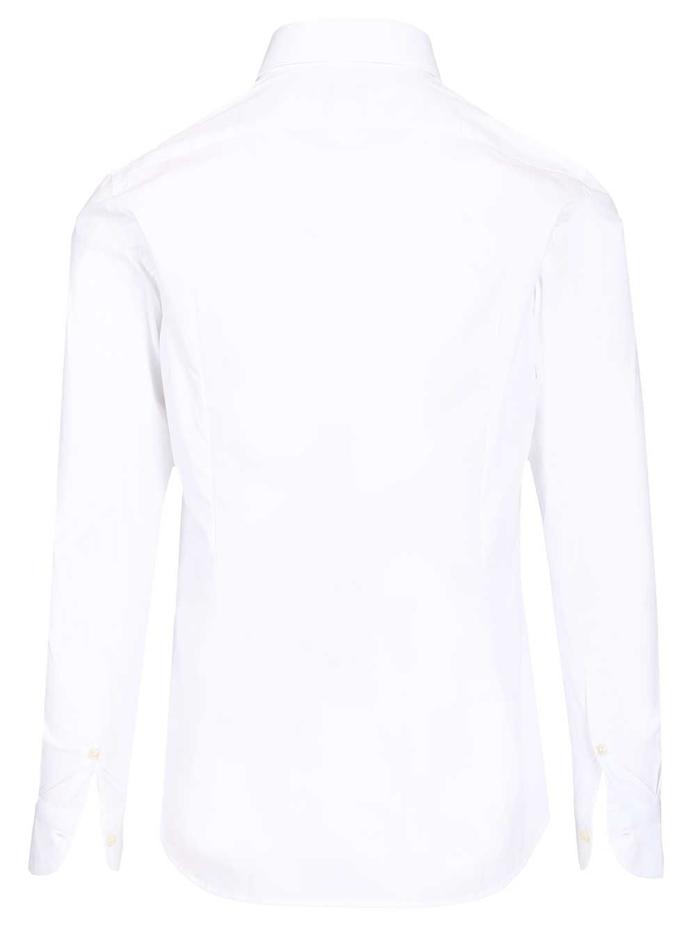 Al Duca D'Aosta Stretch Shirt Shirts - White | b255ae73d208e1e9e16975e50351e1262c870f37