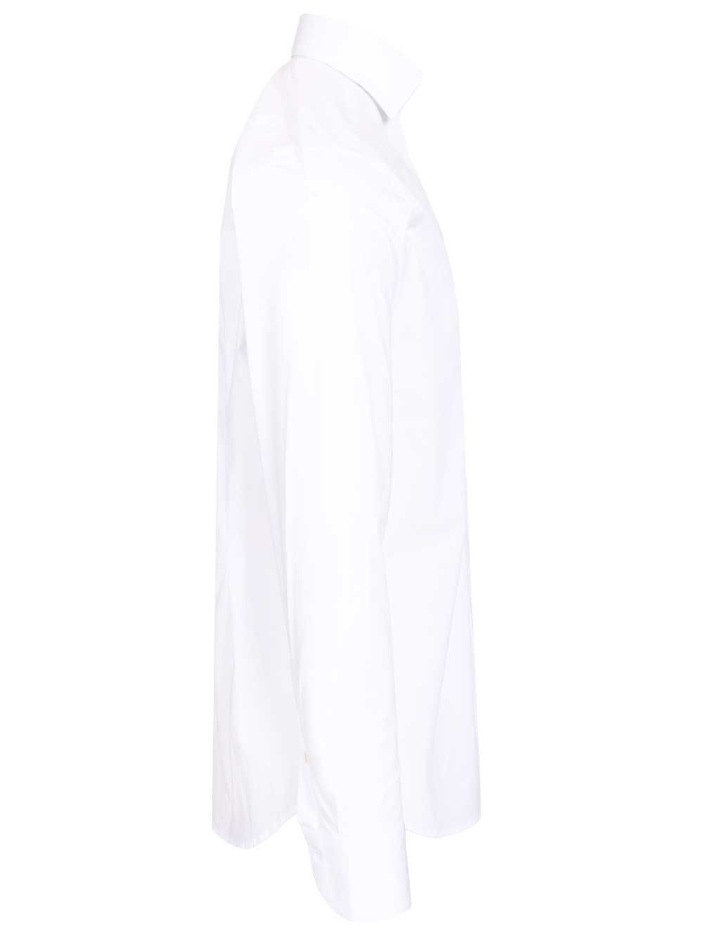 Al Duca D'Aosta Stretch Shirt Shirts - White | 6683f8c86358fd0db661d2fc2e05b0654781ba6a