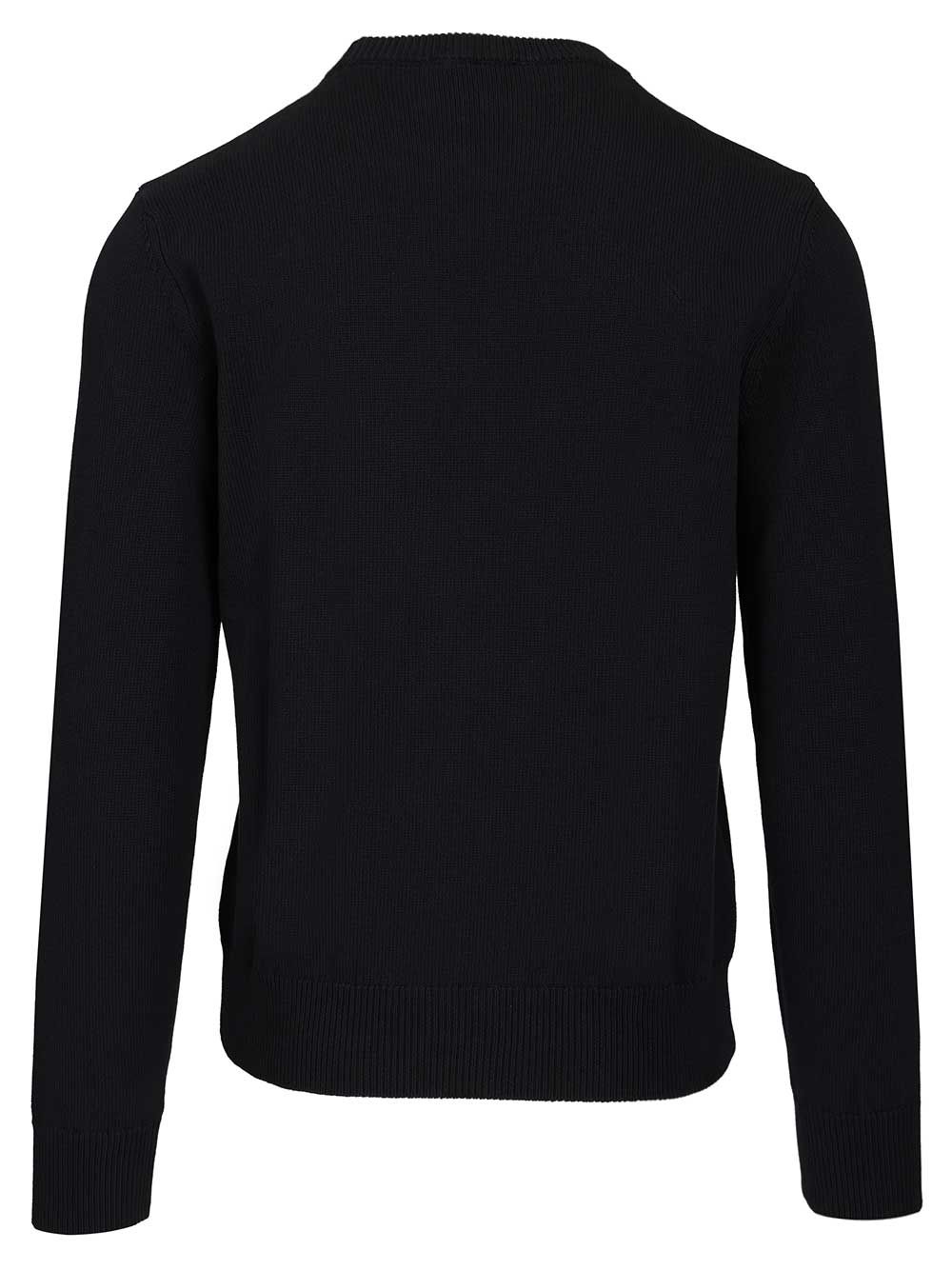 Emporio Armani Cotton Sweater Knitwear - Blue | dca07daacdda9cb211568c9b8ac024f33a3d2060
