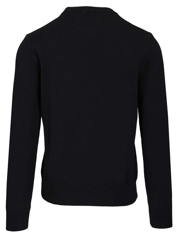 Emporio Armani Cotton Sweater Knitwear - Blue | dca07daacdda9cb211568c9b8ac024f33a3d2060