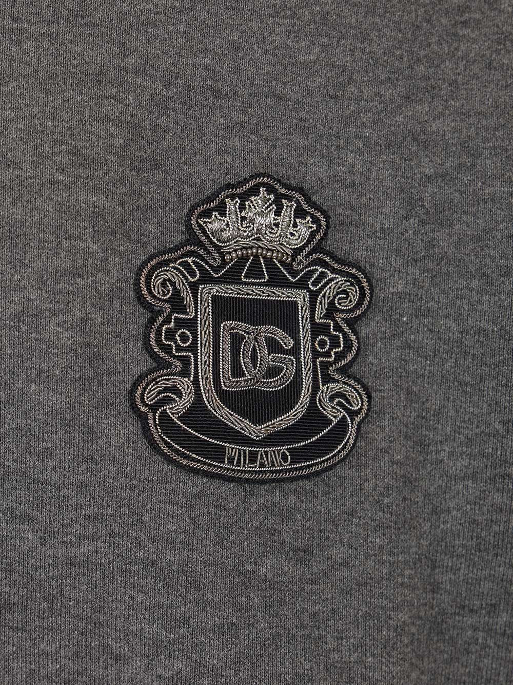 Dolce & Gabbana Hooded Sweatshirt Sweatshirts - Grey | 6dd734a977328909e407391726656b405806b7c7