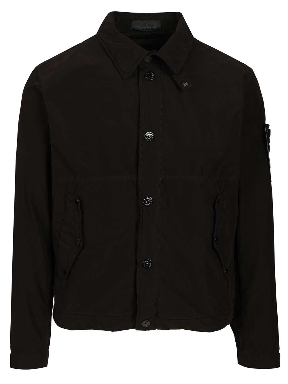 Stone Island Ghost Jacket Jackets - Black | 196fb63d75e534c531f0a329a9fe729a6550383a