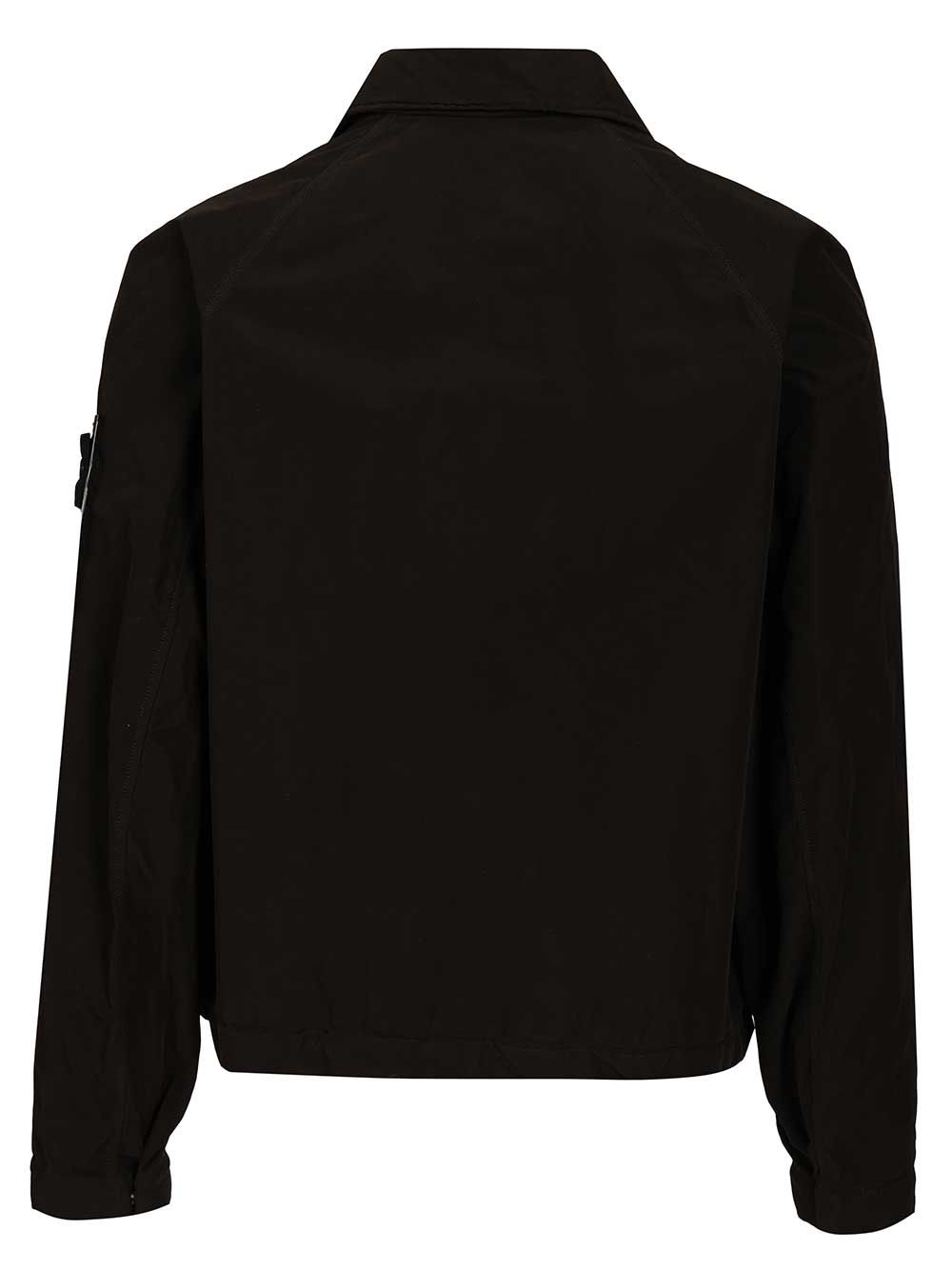Stone Island Ghost Jacket Jackets - Black | f37afc0a2bdc9c210627a3bade0be5b5816f9ba3
