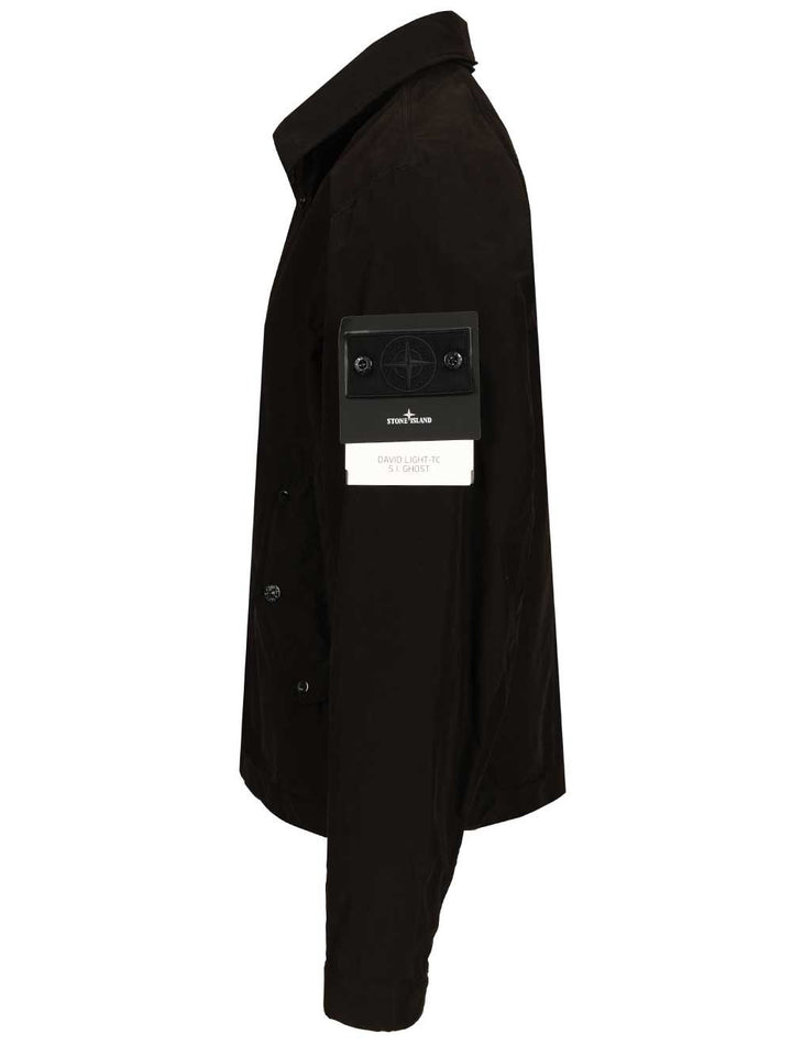 Stone Island Ghost Jacket Jackets - Black | 5428cdebc918ecbbf94d960705fb206256383006