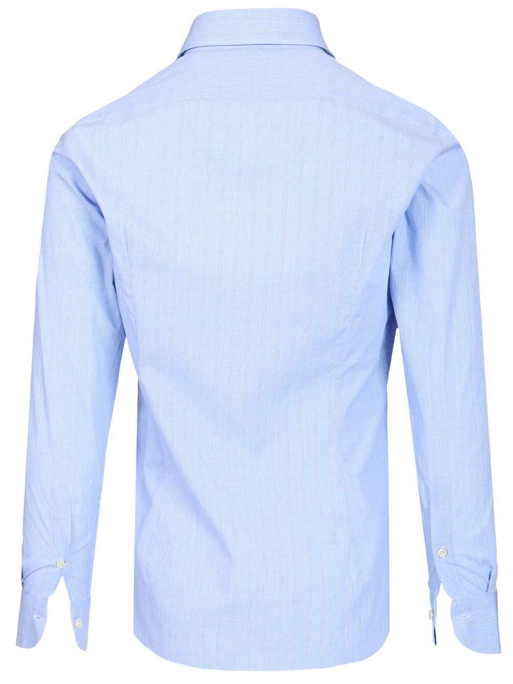 Al Duca D'Aosta Striped Shirt Shirts - Light blue | ebf848e22f2dfcc91084bb8abdc2f404970a7e49
