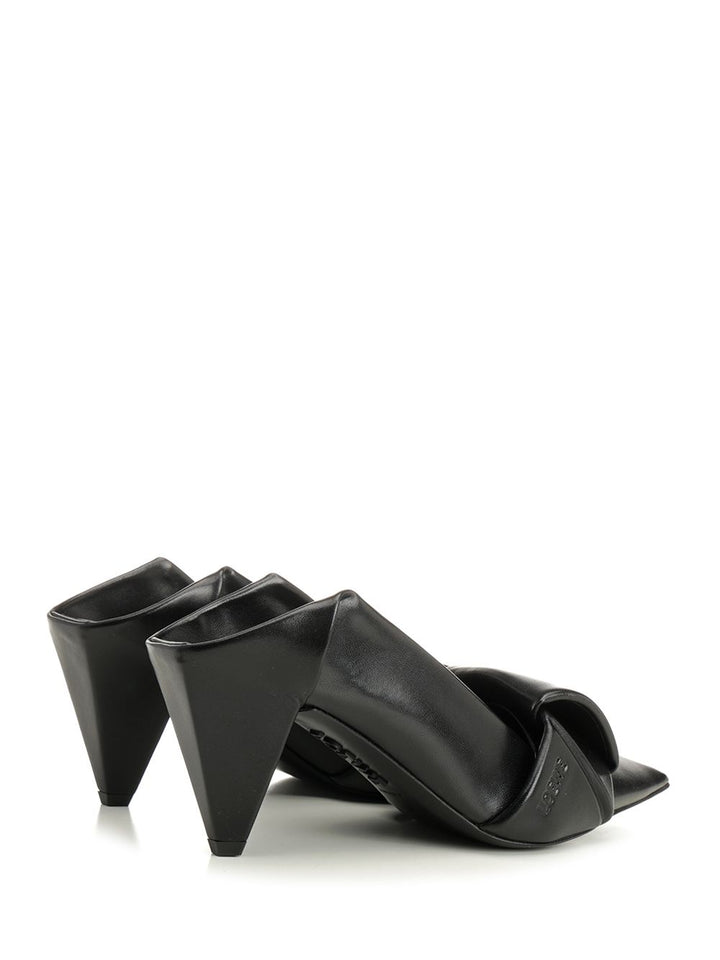 Loewe Origami Flap Back Pump 70 Pumps - Black | e2e681dccacf290d5190e5c9ccdd7244d5b819ad