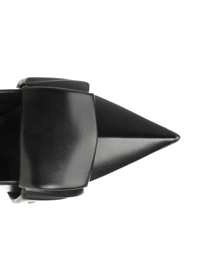 Loewe Origami Flap Back Pump 70 Pumps - Black | 3916fc3923461e2759116a2137c3bff0a82f283f