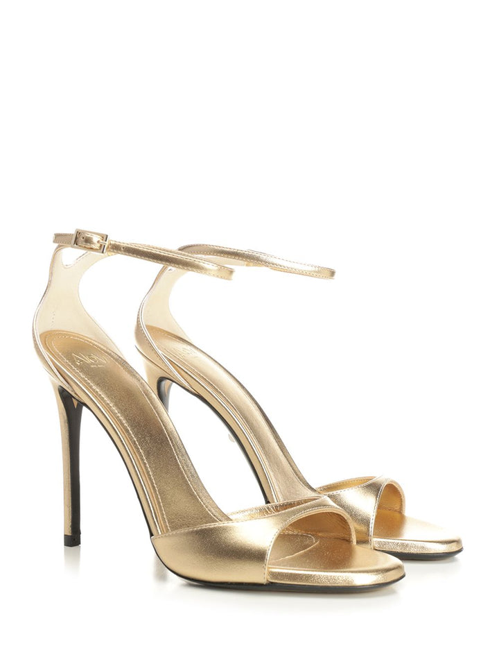 Alevi' Milano Bar 110 Sandals - Gold | 8932990e4e0d18811d8b70704c477e9e28316532