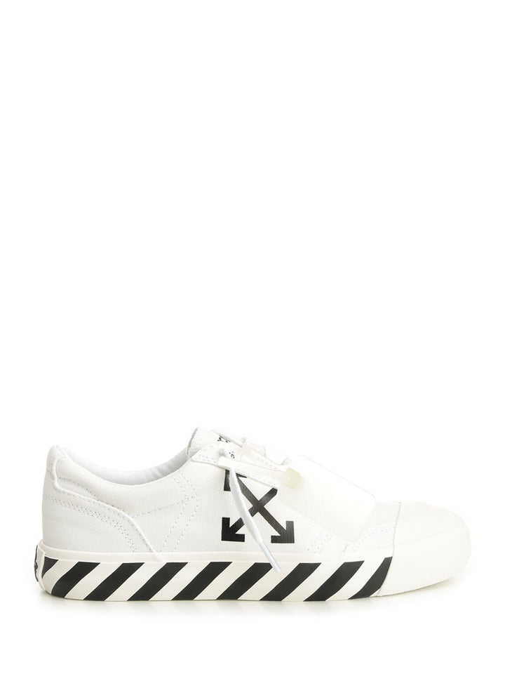 Off-White Vulc Undercut White - Black Sneakers - White | 1f96f602fb657e13ebc4c6ed89b84321a99360c2