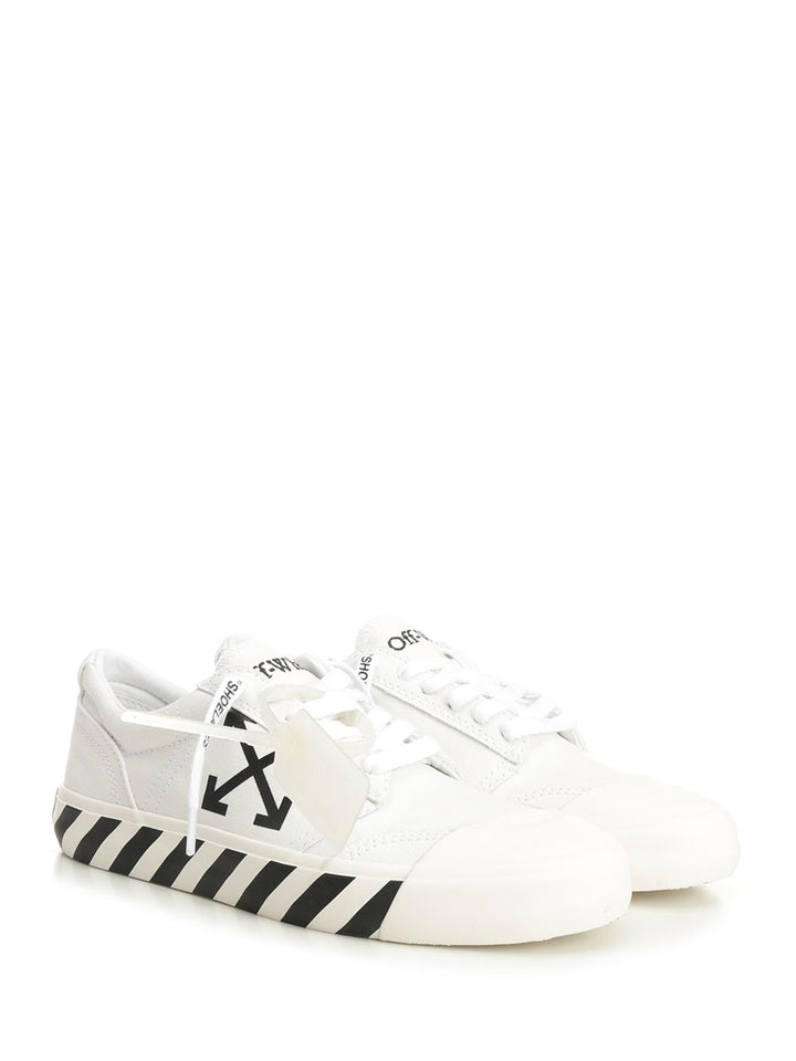 Off-White Vulc Undercut White - Black Sneakers - White | efa0ef60d795cee0ae14b24ada57b86a8919e0b0