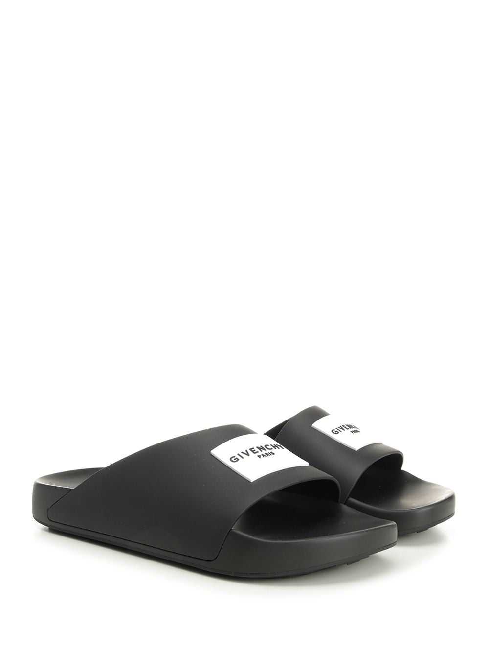 Givenchy Slides Made Of Rubber Scarpe basse - Black | 53bb50df1a32fc271b09aa4109367b32ea0cf340