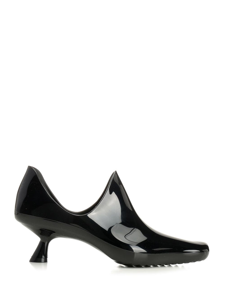 Loewe Emily Aqua Bootie 45 In Rubber With Multicolor Socks Pumps - Black | c2a8bd3761ddcbd39eab25159682307e436000f8