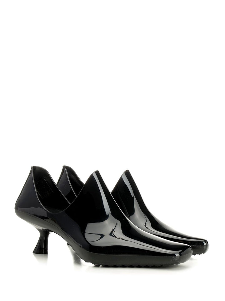 Loewe Emily Aqua Bootie 45 In Rubber With Multicolor Socks Pumps - Black | 1c1d8c3a7f72cd4cdd625400081b7f864052ce1b