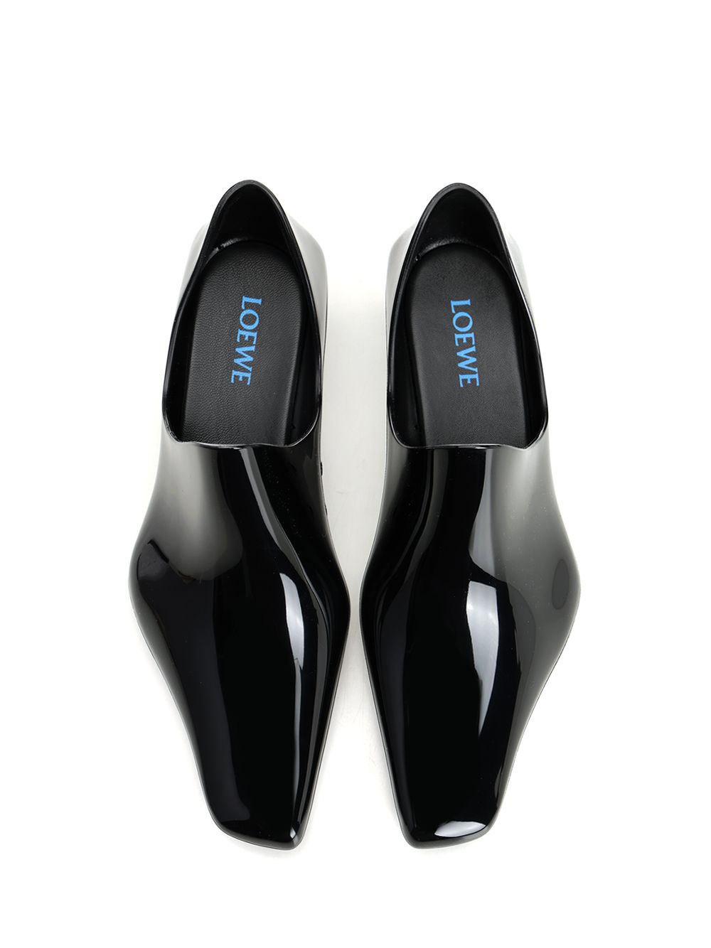 Loewe Emily Aqua Bootie 45 In Rubber With Multicolor Socks Pumps - Black | 7ec8e7d6500d43b94e2564a02979d26c8f526c06