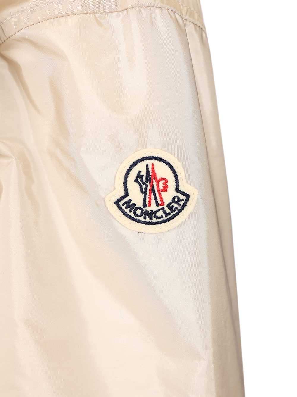 Moncler Weteau Waterproof Jacket With Hood And Ruffles Coats - White | 117dee7c5bfff41e558afd330b2cf9fe81793018