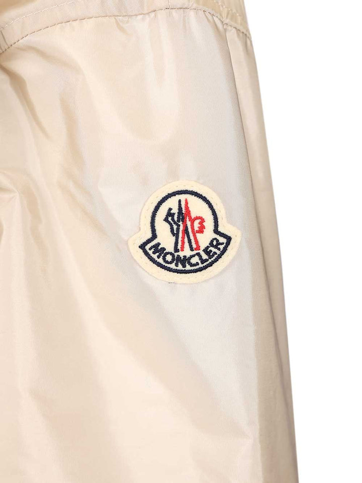 Moncler Weteau Waterproof Jacket With Hood And Ruffles Coats - White | 117dee7c5bfff41e558afd330b2cf9fe81793018