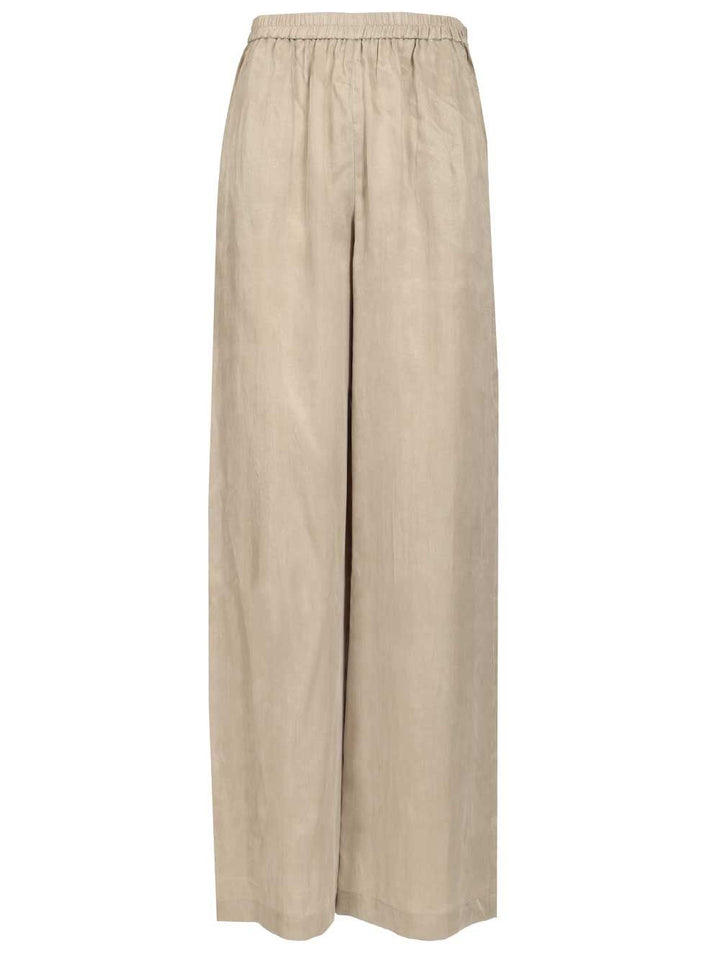 Emporio Armani Elastic Waist Trousers - Grey | afc2c0b810d1ba2b0df82c189e9c5cfef4106323