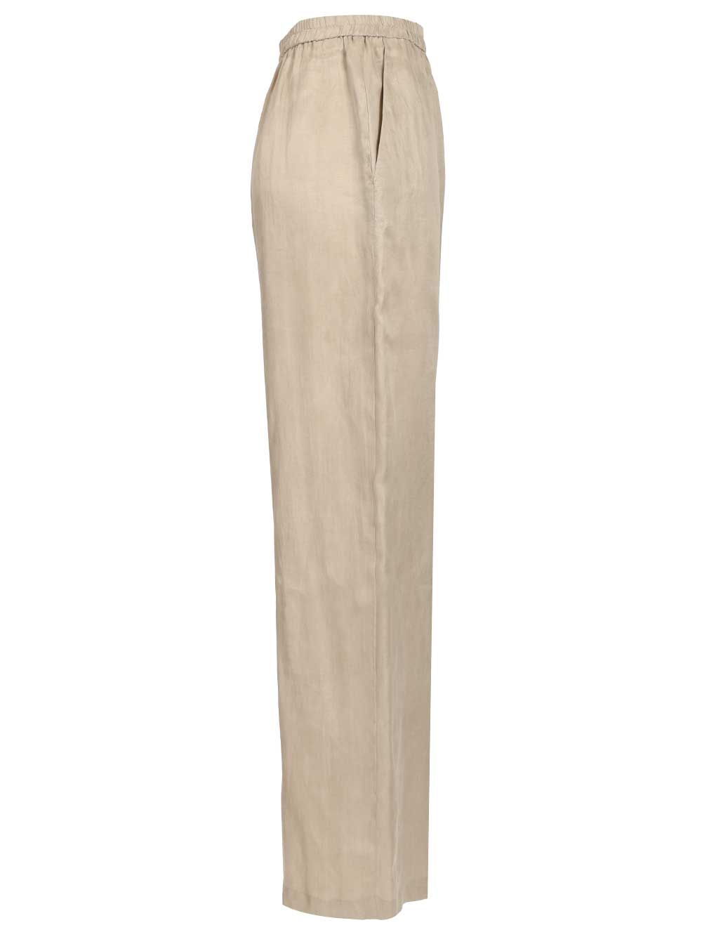 Emporio Armani Elastic Waist Trousers - Grey | f047fb6ae3665c4299537470b556f0e83b3a6046