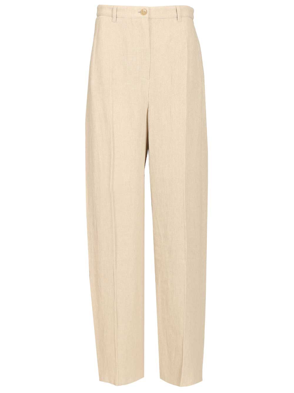 Emporio Armani Tailored Trousers - Beige | 1904f9fedbdf4584cab6b436fbb5e739d943f78d