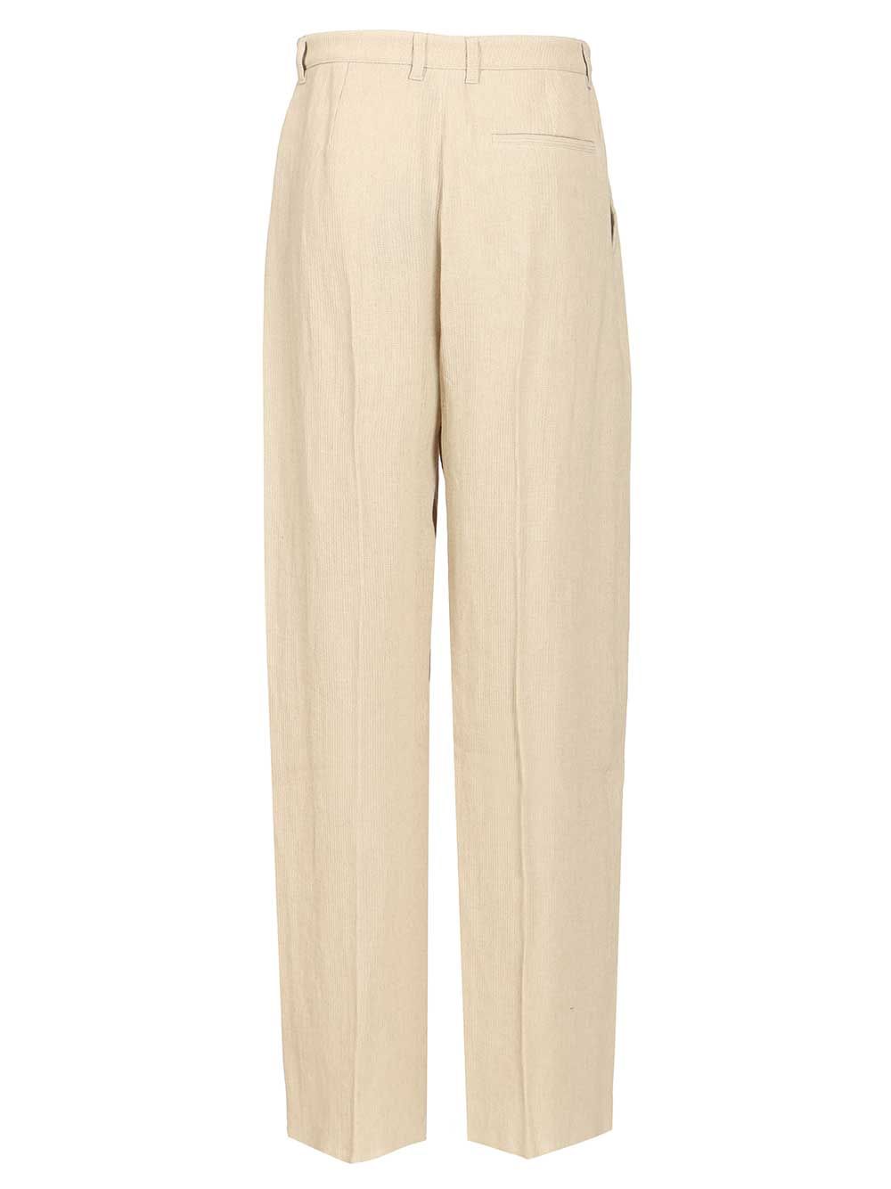 Emporio Armani Tailored Trousers - Beige | c2de98da20822cecbbc897cce93aae5dd577eae8